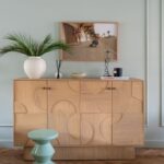 visgraat houten vloer gelegd door De Oude Plank in een woning