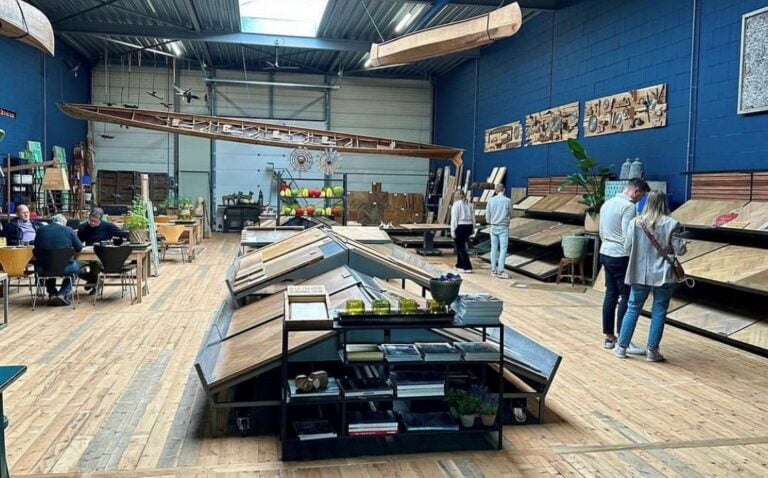 Showroom houten vloeren